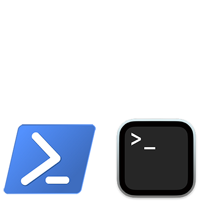 Powered by PowerShell and Terminal