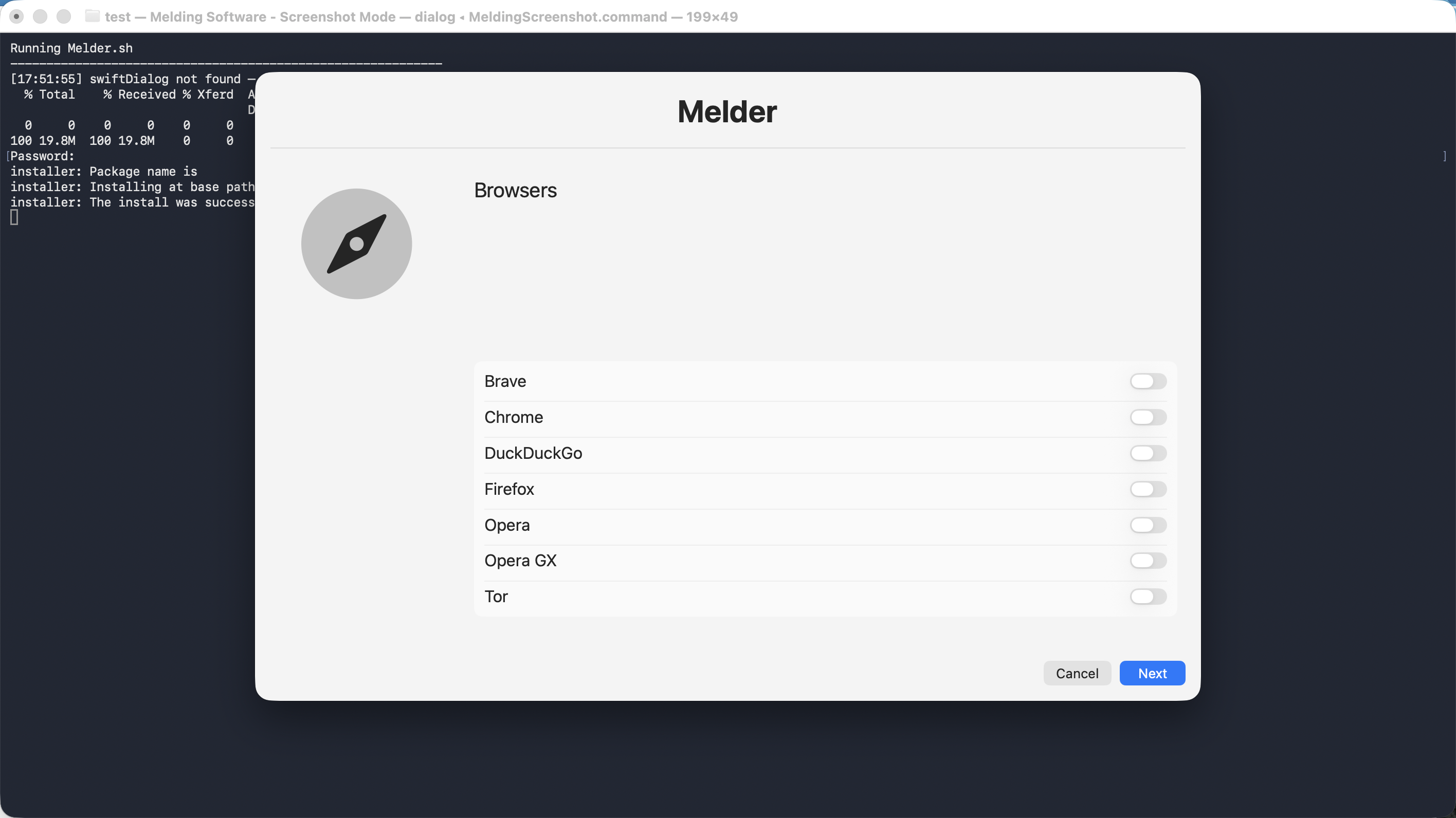 Melder Mac